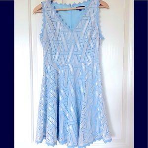 NWOT Verty Blue Sleeveless Dress New Without Tags size small